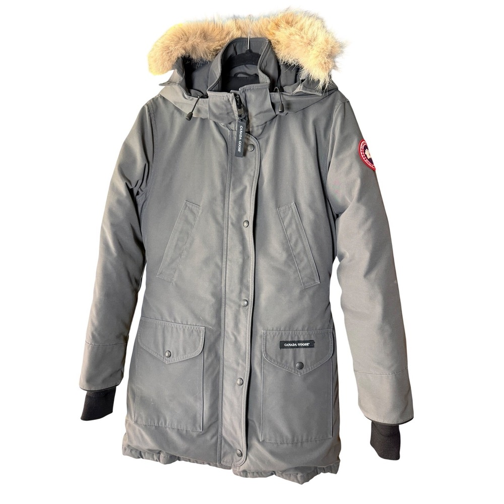 16. Canada Goose Trillium Down Parka Graphite Size S MSRP $900